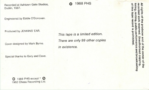 (cassette cover back)