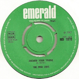 45 label side B (UK)