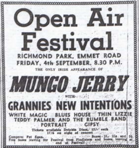 (Richmond Park Open Air Festival September 1970)
