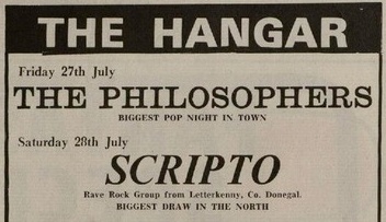 The Hangar Galway 28 July 1973